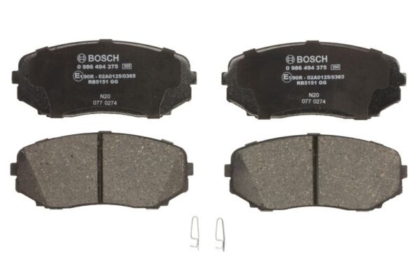 Plăcuțe de frână BOSCH 0 986 494 375 păreri