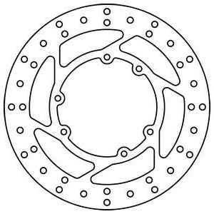 Disc frână TRW MOTO MST301