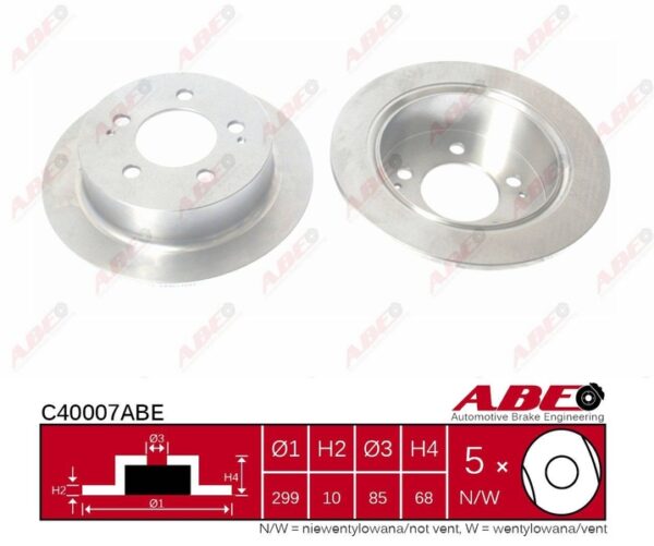 Discuri frana ABE C40007ABE păreri