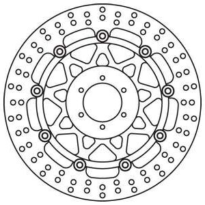 Disc frână TRW MOTO MSW243