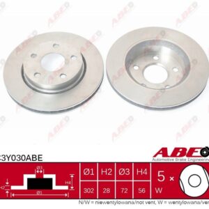 Disc frână ABE C3Y030ABE