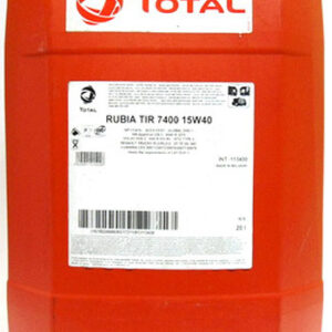 Ulei de motor TOTAL RUBIA 7400 15W40 20L