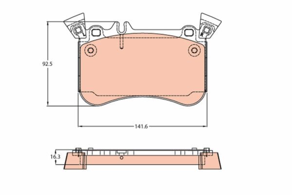 Plăcuțe de frână TRW MOTO GDB2229 păreri