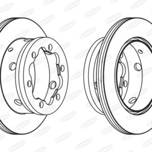 Disc frână BERAL BCR191A