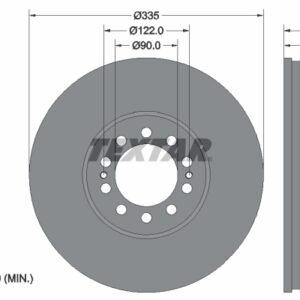 Disc frână TEXTAR 93138000