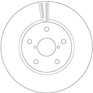 Disc frână TRW MOTO DF6727S