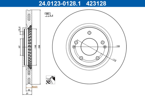 Discuri frana ATE 24.0123-0128.1 păreri