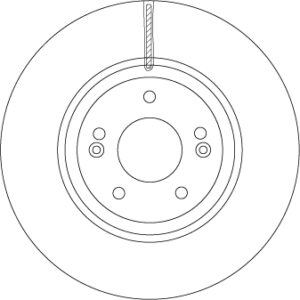 Disc frână TRW MOTO DF6545S