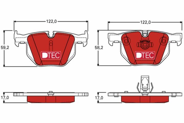 Plăcuțe de frână TRW MOTO GDB1727DTE păreri