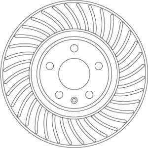 Disc frână TRW MOTO DF6950S