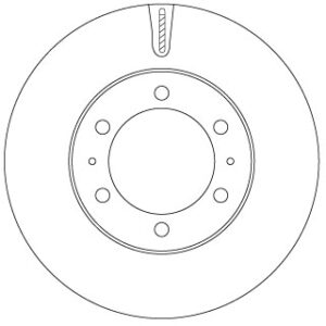 Disc frână TRW MOTO DF7827S