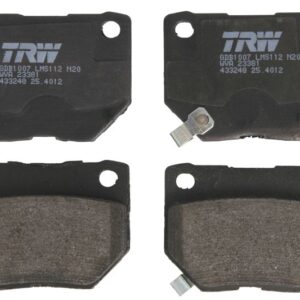 Plăcuțe de frână TRW MOTO GDB1007