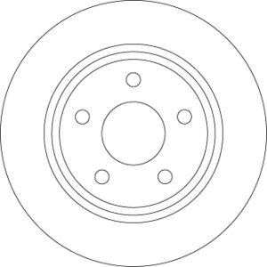 Disc frână TRW MOTO DF6556