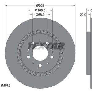 Disc frână TEXTAR 92126803
