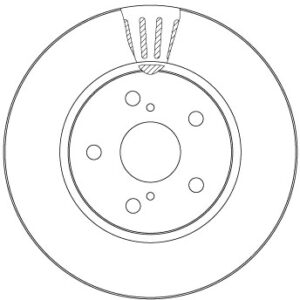 Disc frână TRW MOTO DF6986S