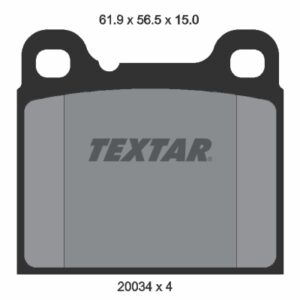 Plăcuțe de frână TEXTAR 2003402