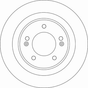 Disc frână TRW MOTO DF6599