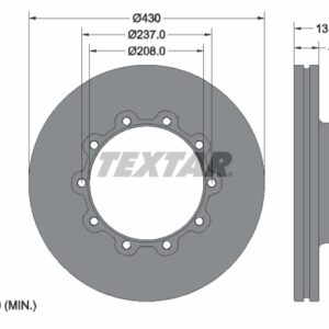 Disc frână TEXTAR 93088300