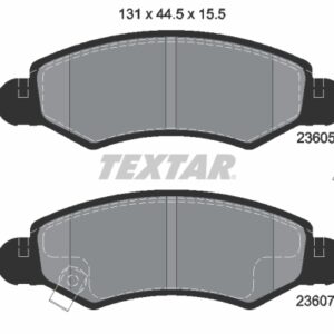 Plăcuțe de frână TEXTAR 2360501