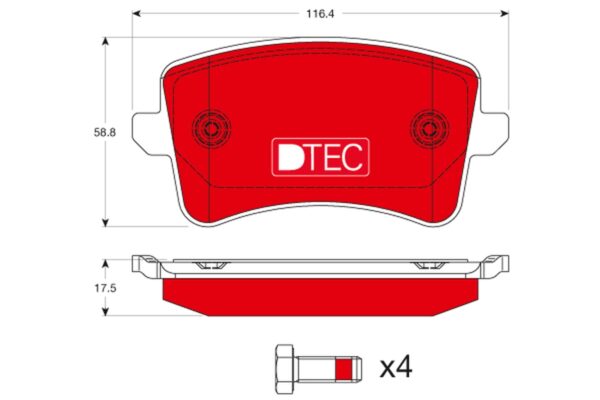 Plăcuțe de frână TRW MOTO GDB1765DTE păreri