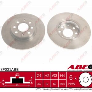 Disc frână ABE C3F031ABE