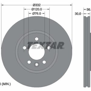Disc frână TEXTAR 92307705
