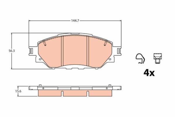 Plăcuțe de frână TRW MOTO GDB2196 păreri