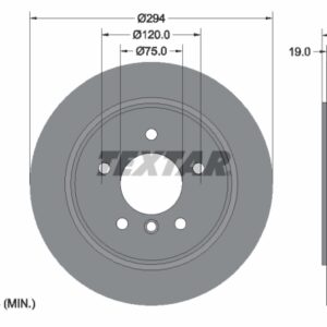 Disc frână TEXTAR 92141703