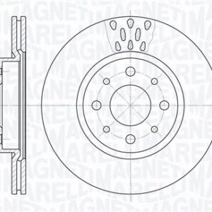 Disc frână MAGNETI MARELLI 361302040234