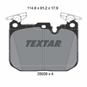 Plăcuțe de frână TEXTAR 2502805