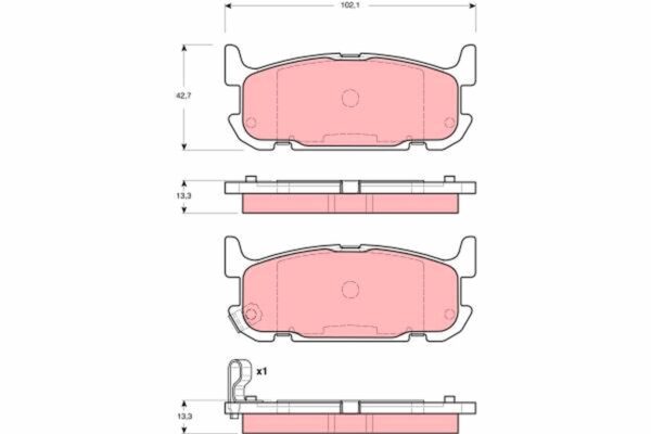 Plăcuțe de frână TRW MOTO GDB3318 păreri
