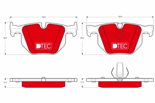 Plăcuțe de frână TRW MOTO GDB1730DTE păreri