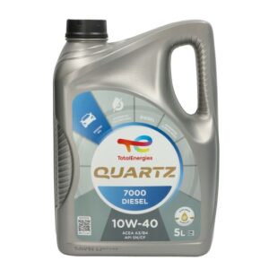 Ulei de motor TOTAL 10W40 QUARTZ 7000 DIESEL 5L