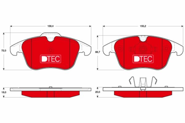 Plăcuțe de frână TRW MOTO GDB1683DTE păreri