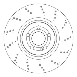 Disc frână TRW MOTO DF6946S