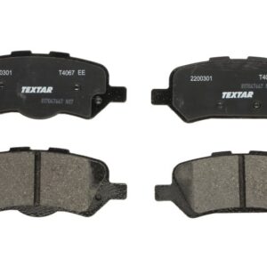 Plăcuțe de frână TEXTAR 2200301