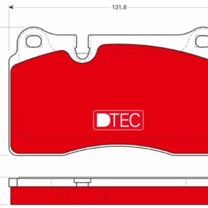 Plăcuțe de frână TRW MOTO GDB1670DTE