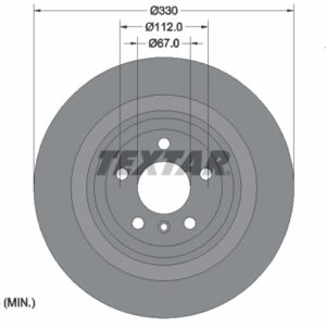 Disc frână TEXTAR 92273505
