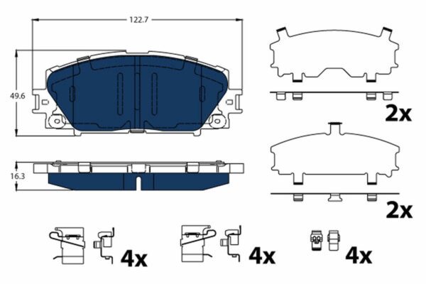 Plăcuțe de frână TRW MOTO GDB4173BTE păreri