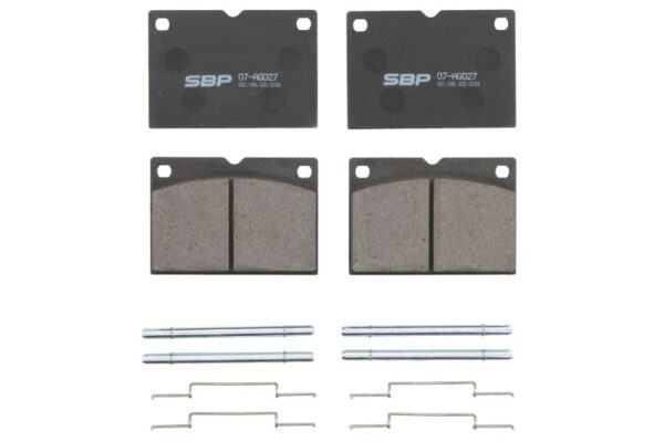 Plăcuțe de frână SBP 07-AG027 păreri