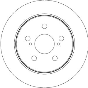 Disc frână TRW MOTO DF8335