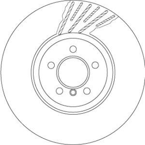 Disc frână TRW MOTO DF6613S