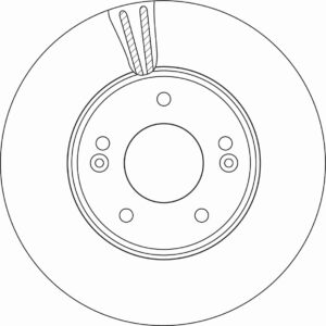 Disc frână TRW MOTO DF6966