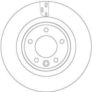 Disc frână TRW MOTO DF6956S