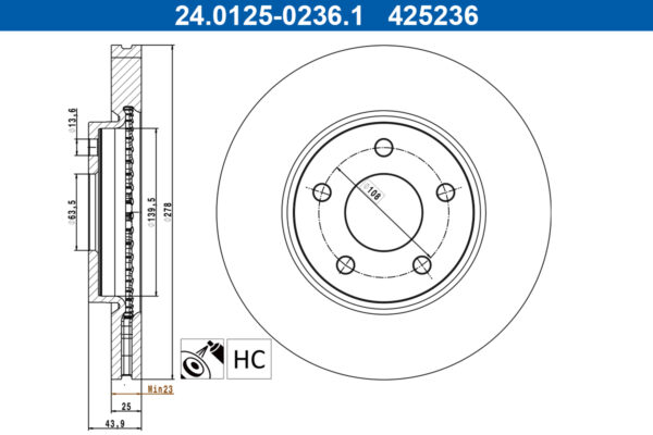 Discuri frana ATE 24.0125-0236.1 păreri