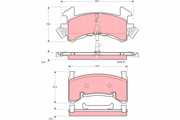 Plăcuțe de frână TRW MOTO GDB1272 păreri