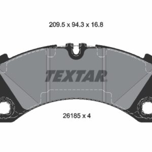 Plăcuțe de frână TEXTAR 2618501