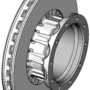Disc frână KNORR K 069333