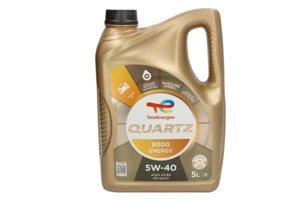 Ulei de motor Total QUARTZ 9000 EN. 5W40 5L păreri