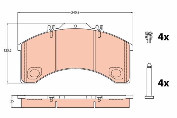 Plăcuțe de frână TRW MOTO GDB5024 păreri